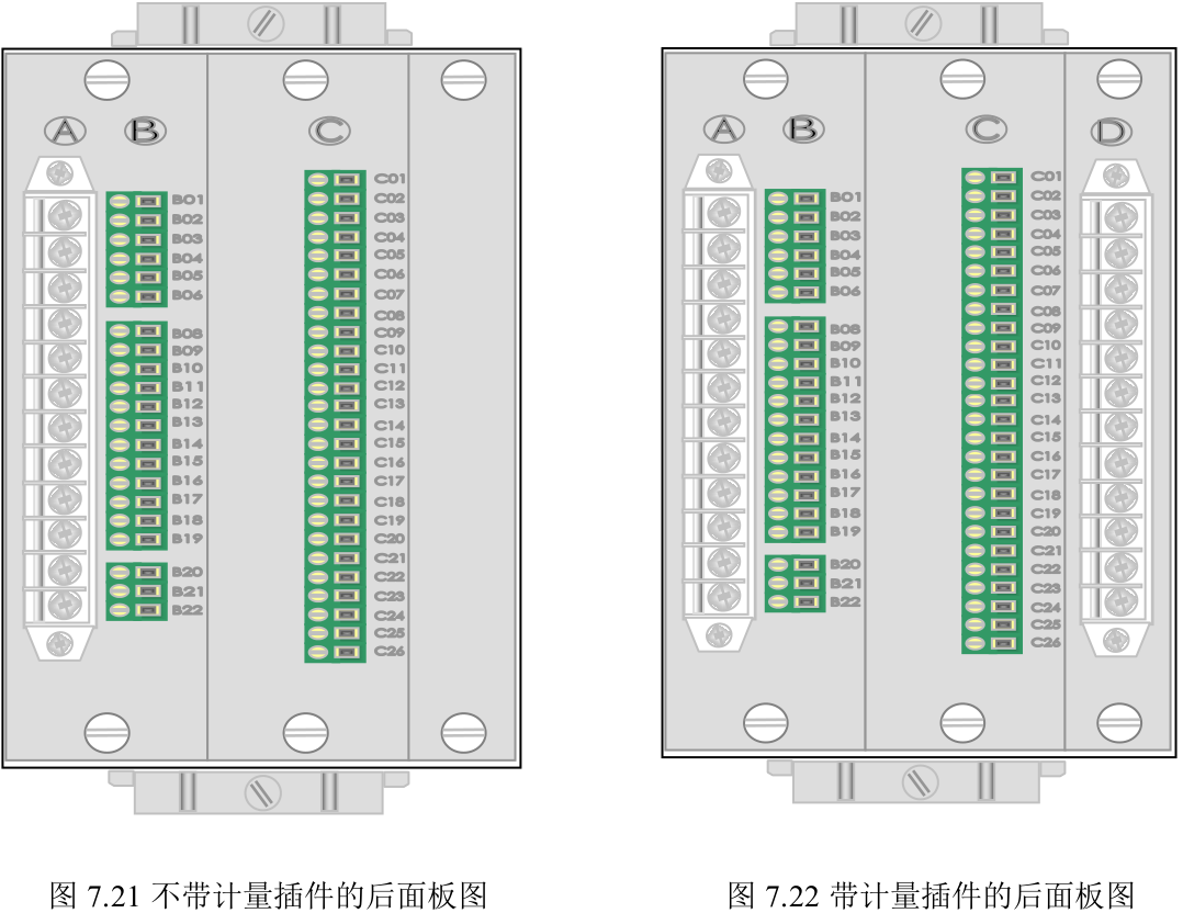 DSP-622系列數(shù)字變壓器差動保護裝置接線