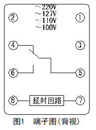 SS-60型時(shí)間繼電器接線圖